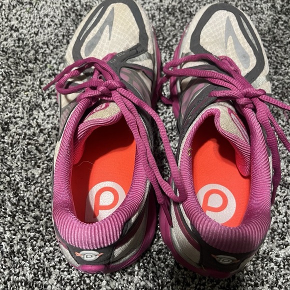 Brooks Womens Pure Cadence 1201541B801 White Pink Running Sneakers Size 9.5B Med - Picture 5 of 9